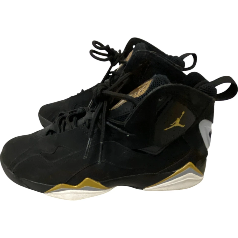 Air Jordan 7 True Flight GS Retro Basketball Shoes Kids Size 6Y Black Lace Up - Image 2 of 4