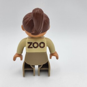 Lego Duplo 4962 Baby Zoo Complete Elephant Giraffe Polar Bear Lion Cub Zookeeper