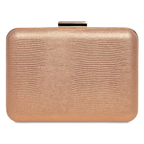 Caspar TA529 Damen Schlangenhaut Print Box Clutch Tasche Abendtasche elegant - Bild 30 von 36