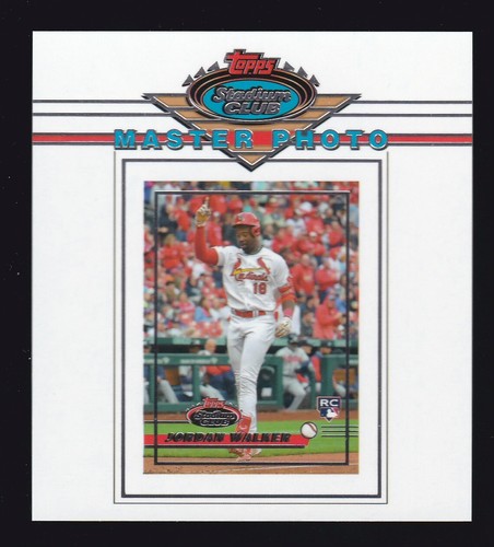2023 Topps Stadium Club #164 Jordan Walker RC Cardinals Rookie MASTER PHOTO - Bild 1 von 2