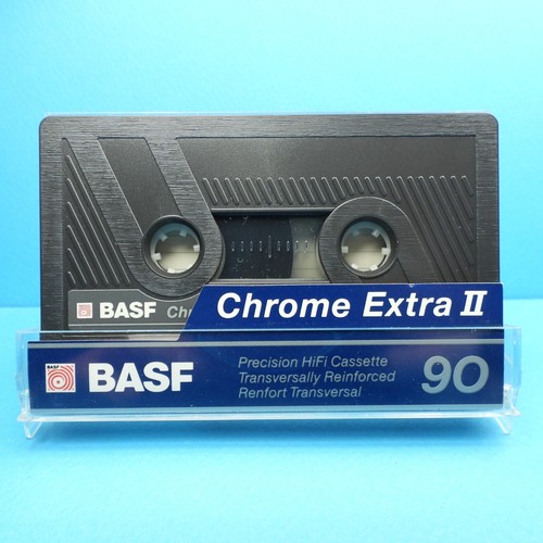 🍒 1x BASF Chrome Extra II 90 * IEC II Type 2 * Cassette Kassette кассета * 1990 - Picture 2 of 4