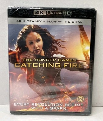 The Hunger Games Catching Fire (4K UHD + Blu-ray, 2020) - Brand New/Sealed