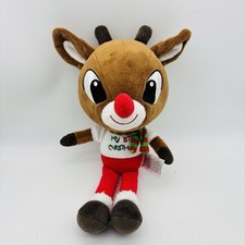 Rudolph the Red Nose Reindeer Baby My First Christmas Plush Stuffed Toy 13  