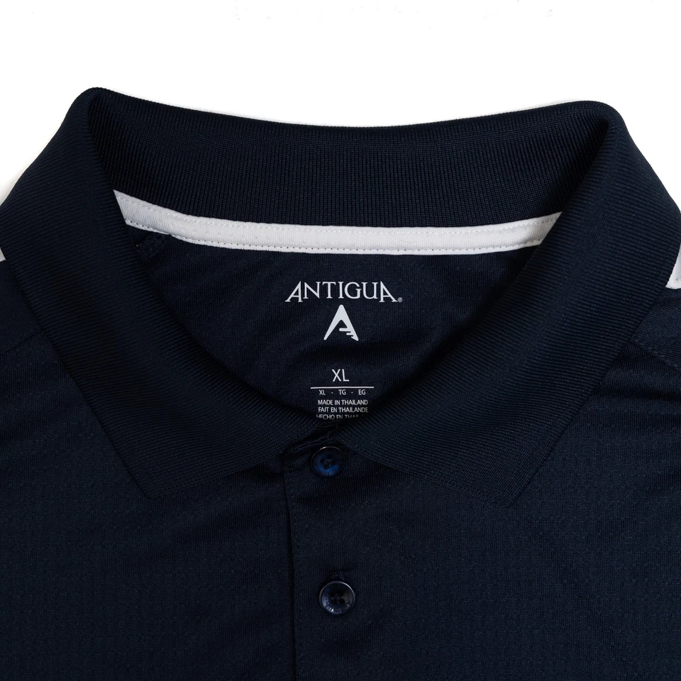 Antigua GEORGIA TECH Yellow Jackets Coaches Golf Polo Shirt Mens Size XL Blue - Image 4 of 4