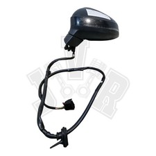 Audi A4 Wing Door Mirror Left B9 MK5 LY9T Black Pre-Facelift 2016 OEM