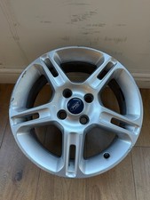 16" FORD FIESTA ZETEC S MK 7 MK 8 5 SPLIT SPOKE 4 STUD ALLOY WHEEL