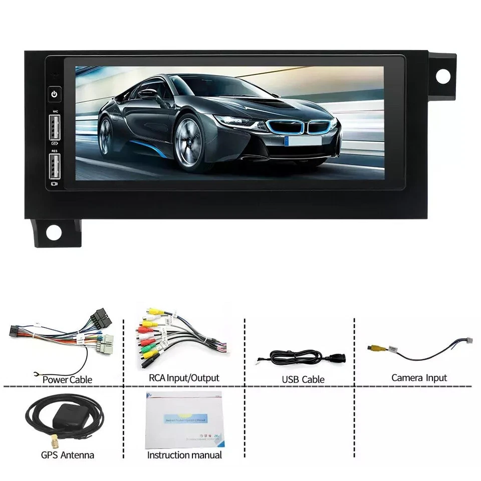 For Jeep Dodge Chrysler +Cam Android 13 6.8" Car Stereo Radio GPS NAVI Head Unit Foto 3 de 4