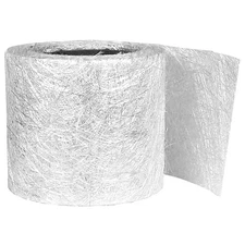 1.5oz Fiberglass Chopped Strand Mat – 4" x 360" Strong, 4 x 360", white