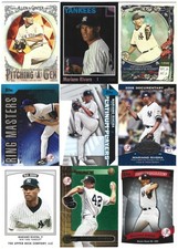 (18) 1997-2024 Mariano Rivera Baseball Insert Card Lot with No Duplicates - HOF