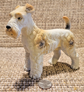 Vintage Terrier Dog Ceramic Figurine 5275.