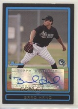 2009 Bowman Draft Retail Prospects Auto Brad Hand #BPA-BH Auto v5x