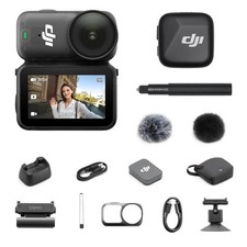 DJI - OSMO NANO Action Camera Standard Combo 64GB - Black