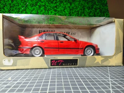 BMW Série 3 E36 318is rouge au 1/18 VT Models - Photo 1/4