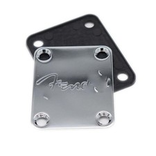 Custom Shop Neck Plate for Telecaster and Stratocaster Electric Guitar Chrome