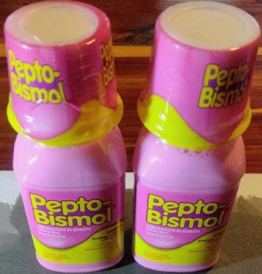 x2 11/26 Pepto Bismol, 5 Symptom Digestive Relief, Original, 4 fl oz