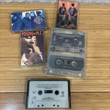 80’s 90s HIP HOP Cassette Tape Lot LL Cool J Young Mc Kris Kross Cypress Hill