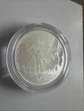 Rolling Stones 2022 1oz Fine Silver Proof Coin 