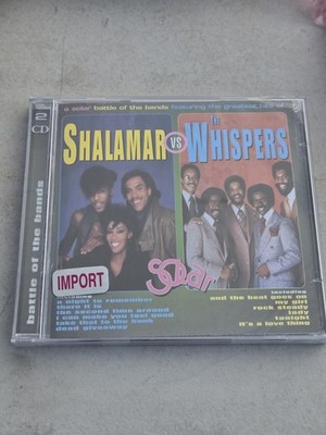 Shalamar Vs The Whispers: Their Greatest Hits 2-CD Set, Castle Music, UK Import