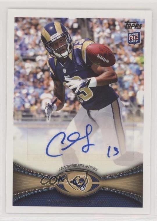 Chris Givens Topps #357 Autograph