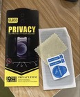 16 x Privacy Glass Screen Protector iPhone 17 Pro Max, Japan Asahi Glass 9H 