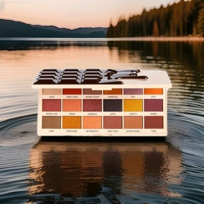I Heart Revolution Chocolate Lidschatten-Palette (18) Caramel Nudes