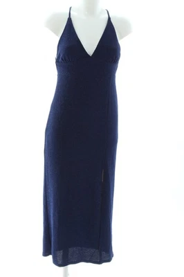 PULL & BEAR Robe de cocktail Dames Robe T EU 38 bleu élégant - Photo 1/4