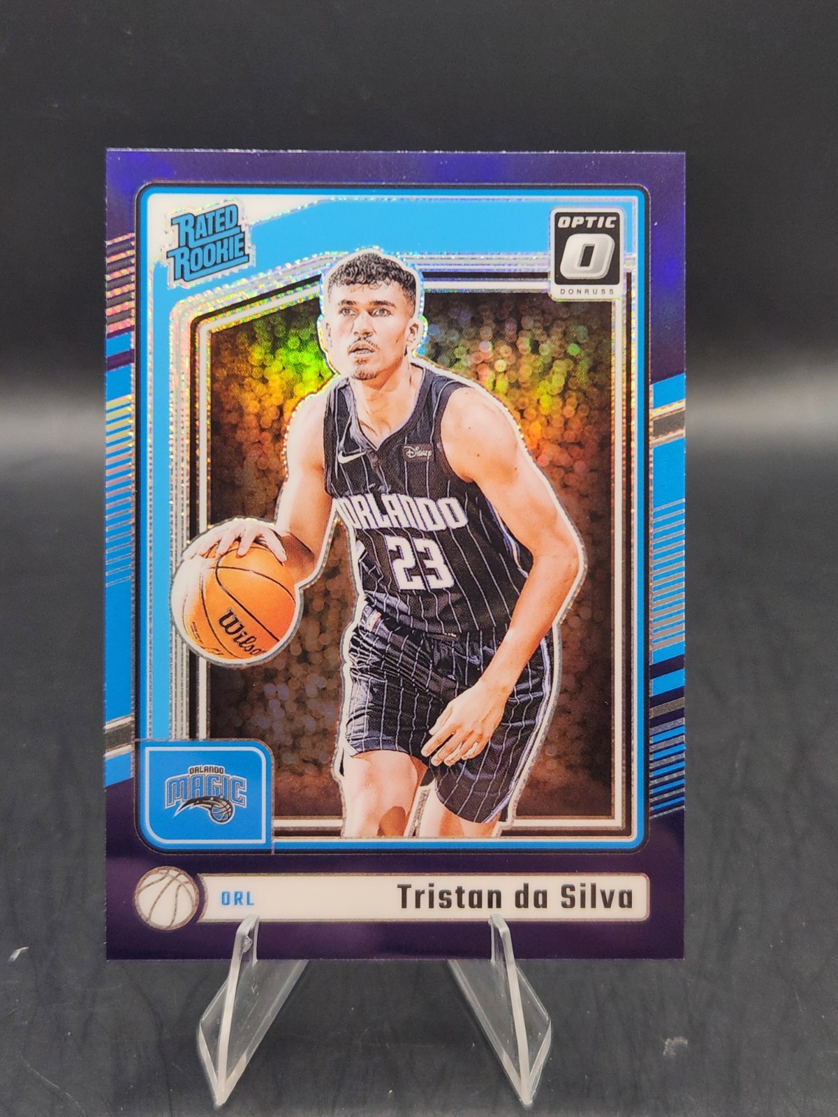 2024-25 Panini Optic Tristan Da Silva Rated Rookie Purple Holo #260