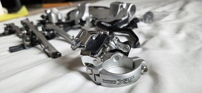 Shimano Deore XT M750 9 Speed Groupset | eBay