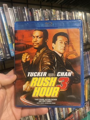 Rush Hour 3 (Blu-ray, 2007) 2 Disc Set, Jackie Chan, Chris Tucker 