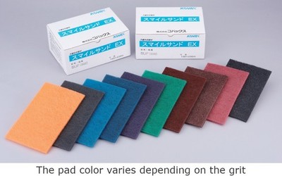 KOVAX Smile sand EX 6''x9'' Scuff pads Car repair Wood work (10/box) 80-3000grit
