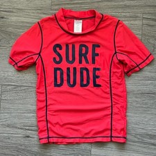 Carter's Surf Dude Red Rashguard