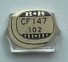 WATCH CRYSTAL NOS BB CF 147 102 Hexagon 6 Sided Flat Vintage USA Parts Repair