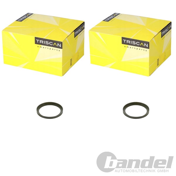 2X Triscan ABS-RINGE Hinten Passend FüR CitroËN Berlingo C4 C5 C6 Peugeot 207 20-image