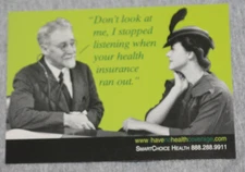 VTG Postcard: Health Insurance Choice Card - Smart Choice Health