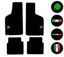 Fits Alfa Romeo 33 4X4 1991-1994 Tailored Car Mats Quadrifoglio Italian Badge