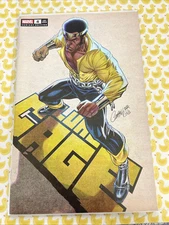 DAREDEVIL #4 LUKE CAGE POWER MAN J SCOTT CAMPBELL VARIANT COVER E 2022 marvel