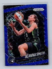 2025 Panini Prizm WNBA #101 Alanna Smith Blue Velocity Prizms