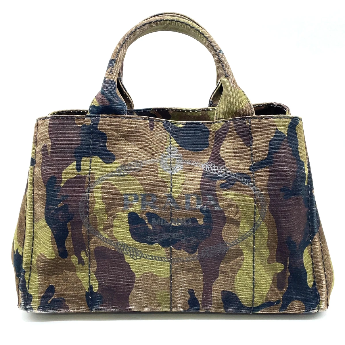 バッグ PRADA Camouflage Canapa 2way hand bag s-l1200.jpg