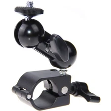 CAMVATE Monitor Mount with Ball Head and 25mm Rod Clamp, Black Knob #C1168