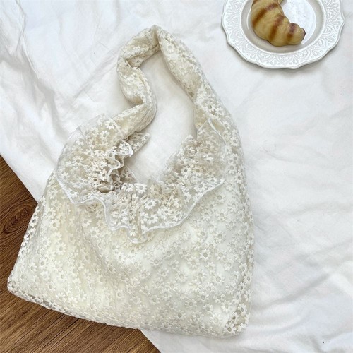 Sweet Shoulder Bag Embroidery Travel Bag NEW Underarm Bag Girl - Picture 6 of 8
