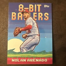 2025 Topps Series 1 Celebration Nolan Arenado 8-Bit Ballers #8B-11 Cardinals