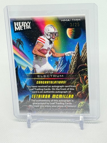 TETAIROA MCMILLAN HOJA ELECTRUM METAL PESADO Tie-Dye #HMA-TMM Automático/25 - Imagen 2 de 2