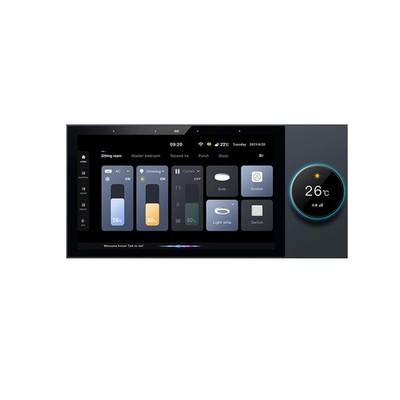 Smart Wall Amplifier WiFi Tuya Bluetooth HD Touch Home Theater Background MusiTD