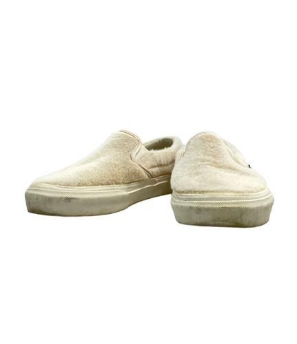 Used Vans Slip On Hairy Fur Women S Size 25.0 ERi09