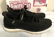 Skechers Women's Slip On Hands Free Swift Fit Shoes - SIZE 8, 10 - BLACK