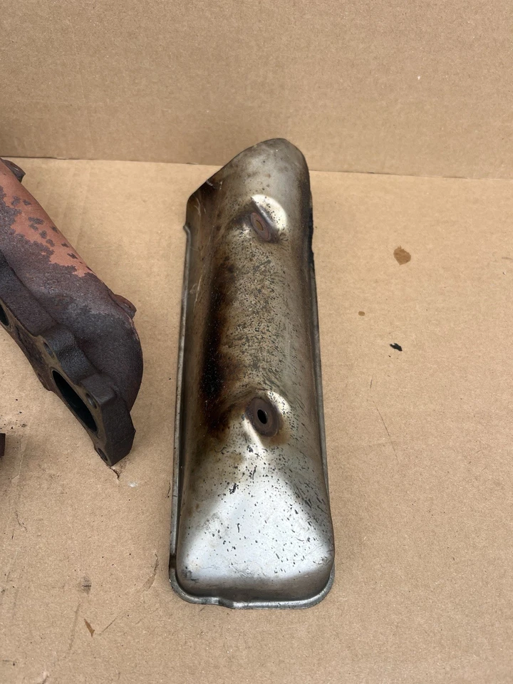 Juego de cabezales de escape A/T ACURA LEGEND 1991-1995 DAÑOS OEM con escudos Foto 3 de 4