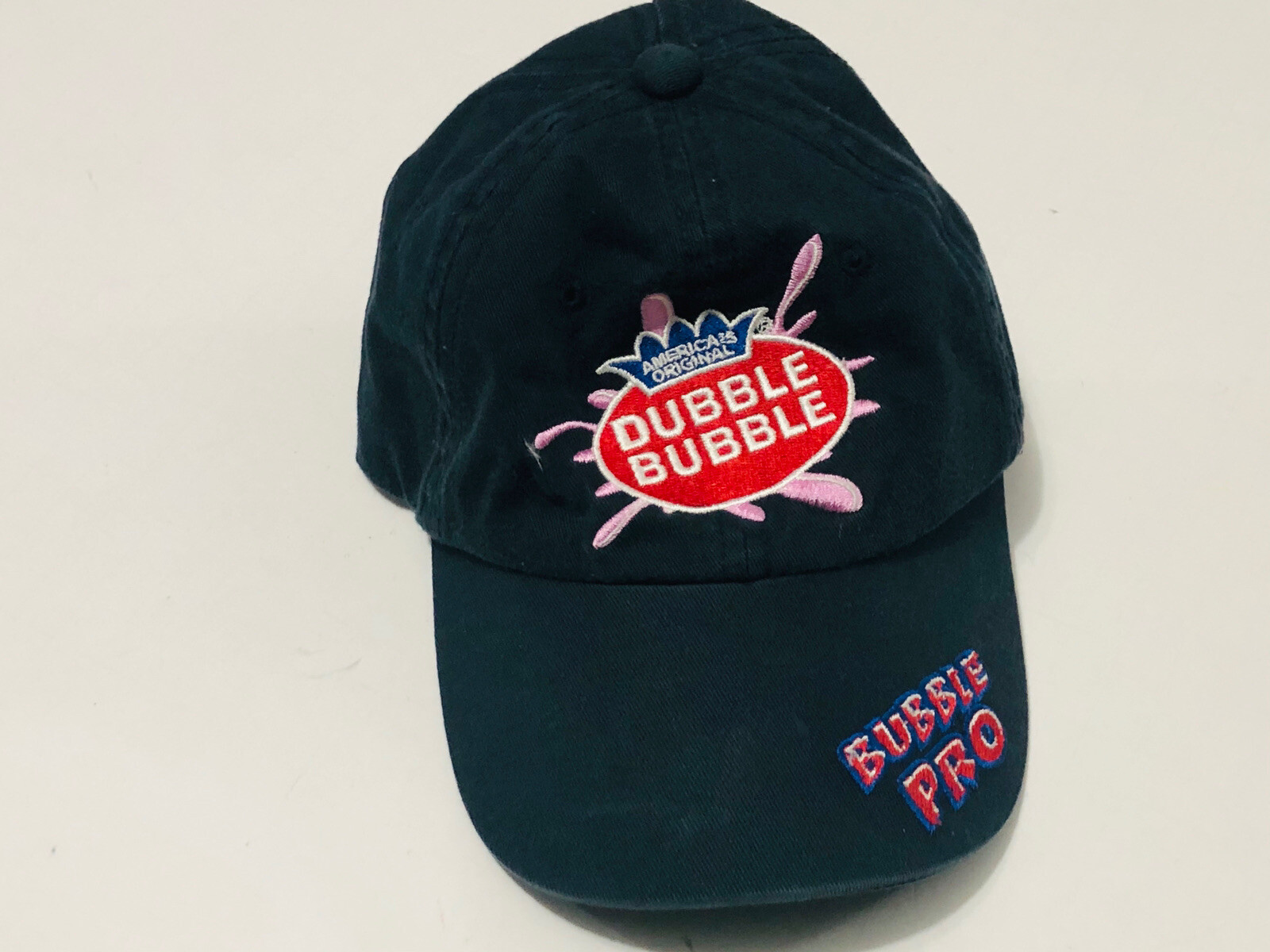 Dubble Bubble Pro Black Hat Snapback Adjustable C… - image 1