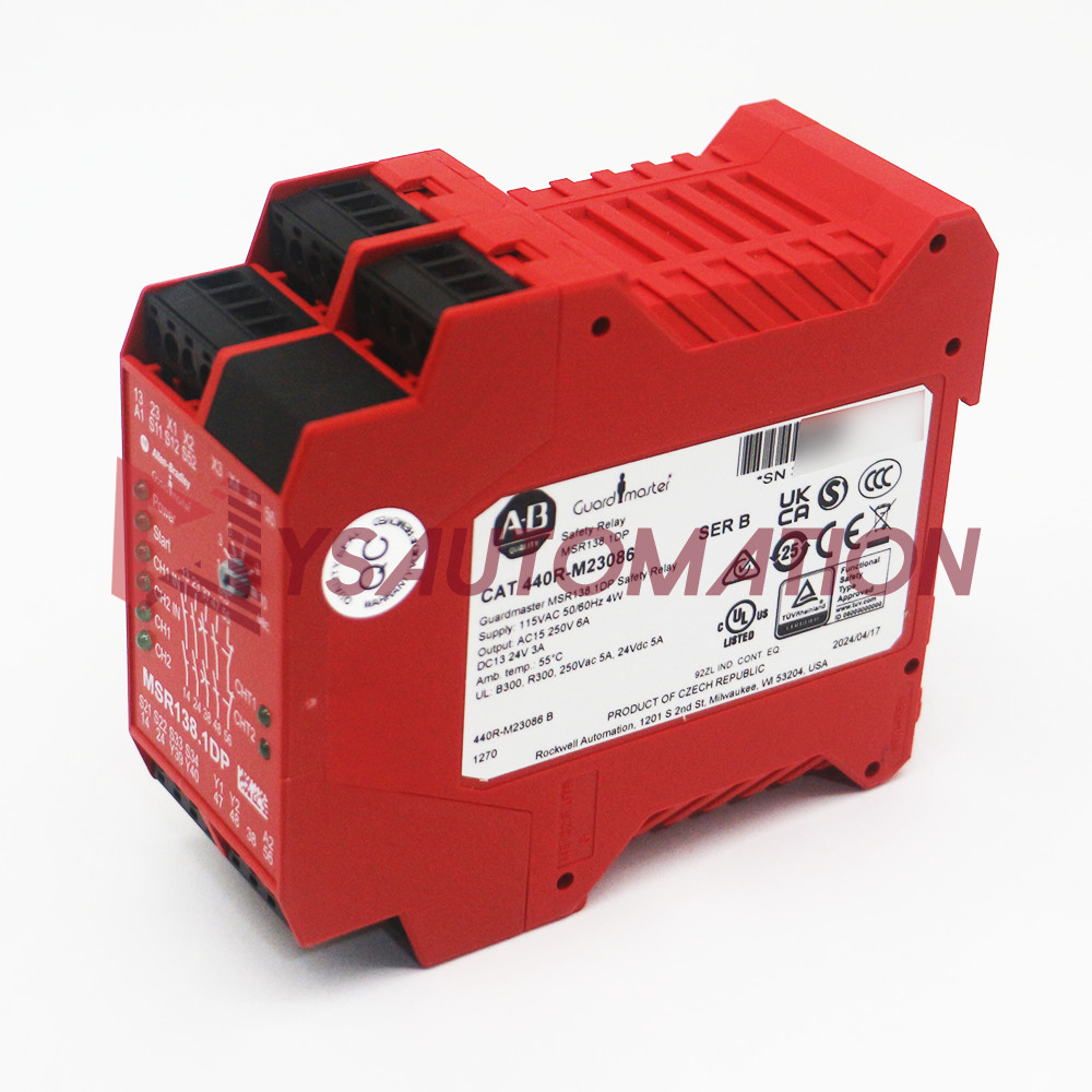 NEW Allen Bradley Guardmaster 440R-M23086 MSR138.1DP Safety Relay FAST SHIPPING