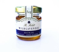 Wildlavendel Honig 100% Reiner Bienenhonig 50G Glas Lavendel R. Feld Mini