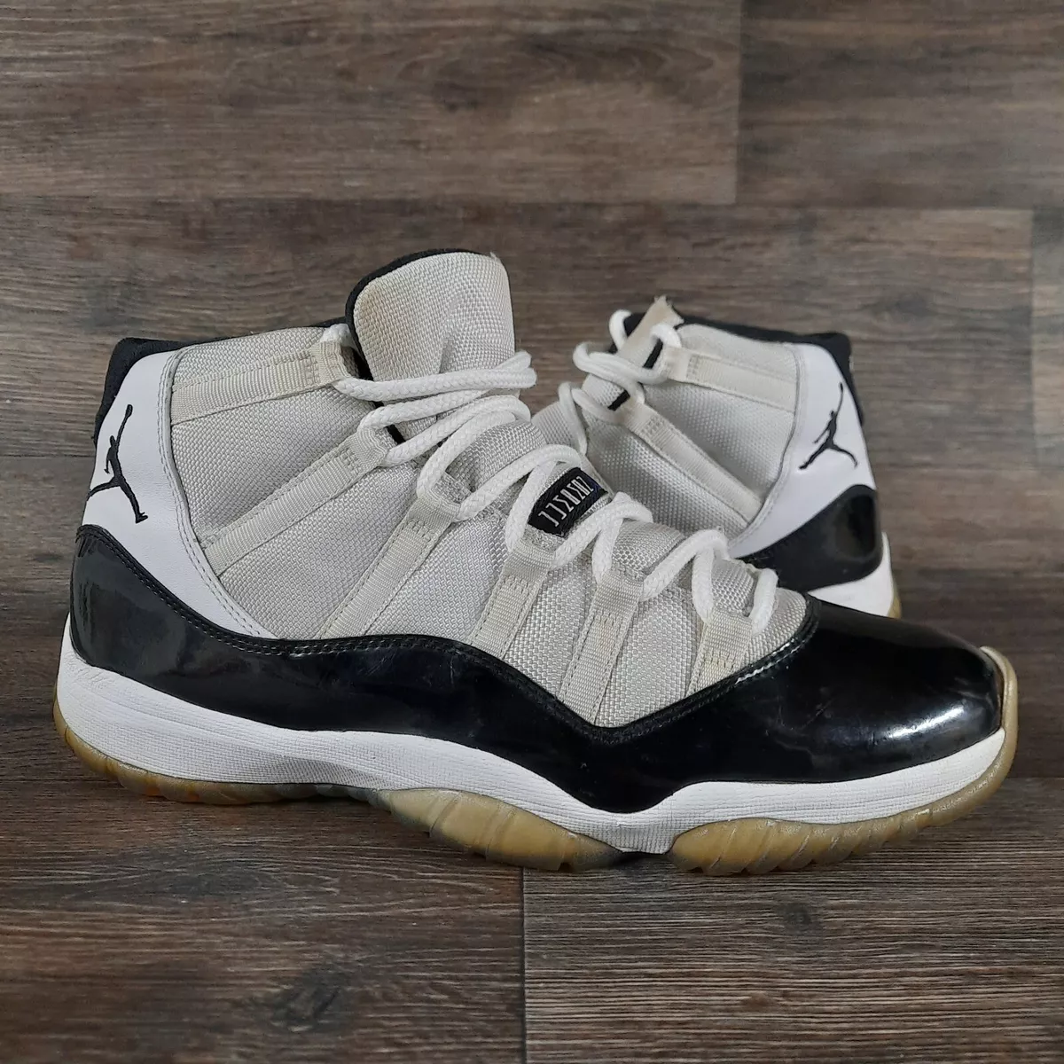 Nike Air Jordan 11 Retro Concord Men's Sneakers Size 11 White Black 378037-107